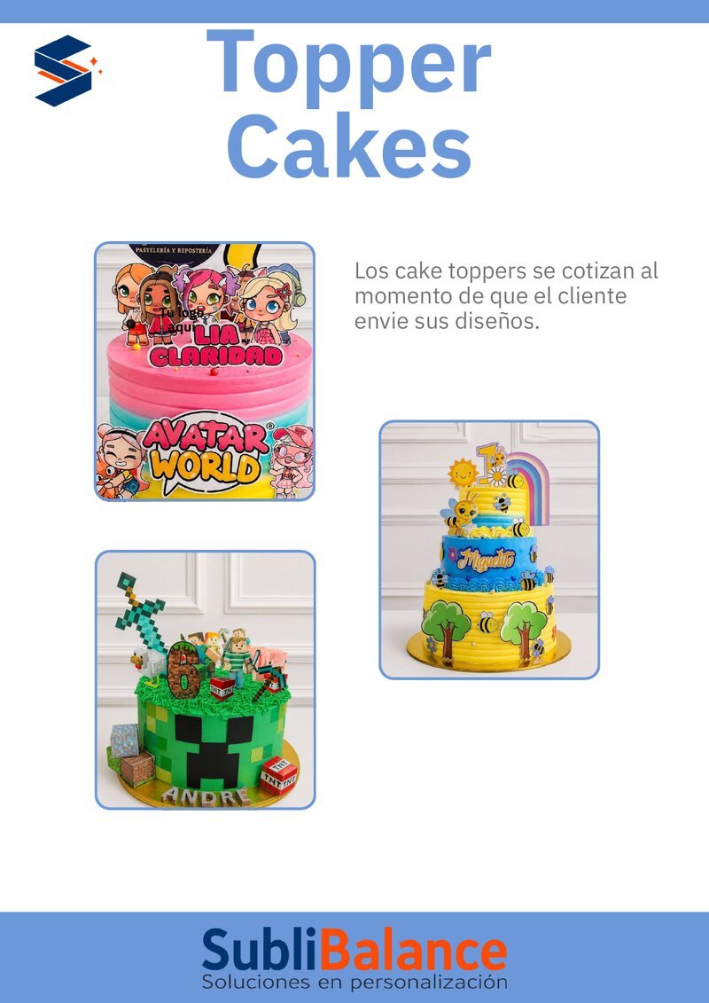 Topper Cakes